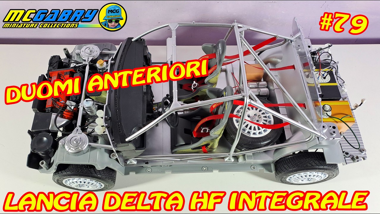 MODELLINO LANCIA DELTA MARTINI RACING HACHETTE N.79 DUOMI ANTERIORI - UNBOXING