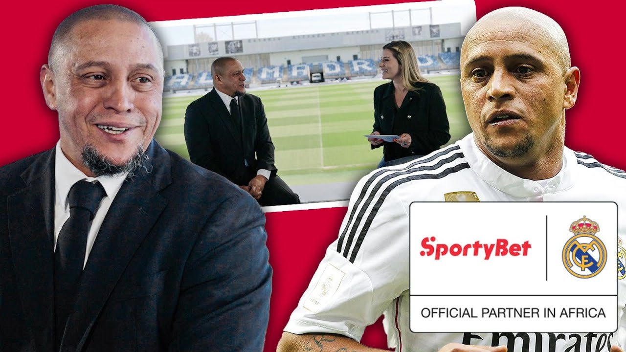 SportyBet X Real Madrid Ambassador Roberto Carlos | w/@IsaPagliari