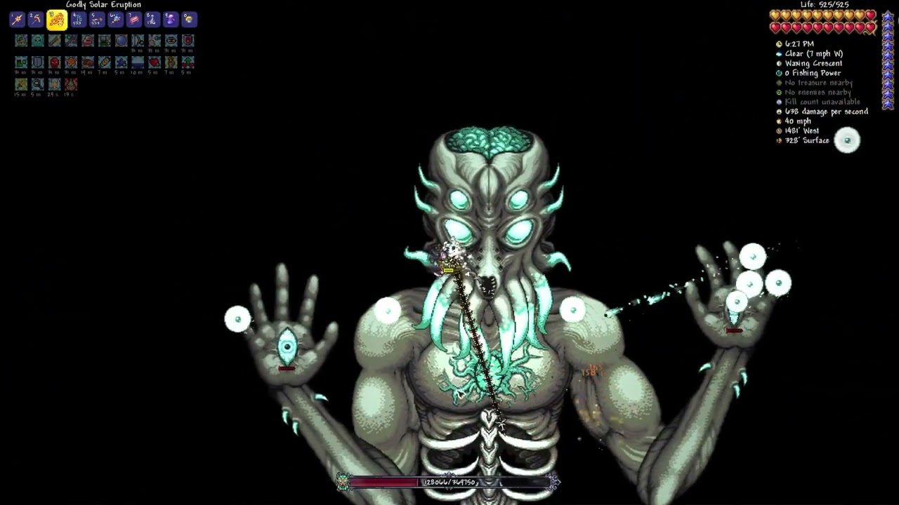 Legendary Boulder Lord - No Damage *2 Hallow Procs*