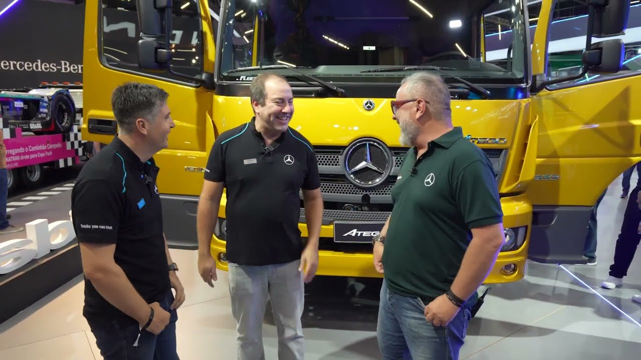 Linha Atego na Fenatran 2024: Evolução e robustez para todas as aplicações