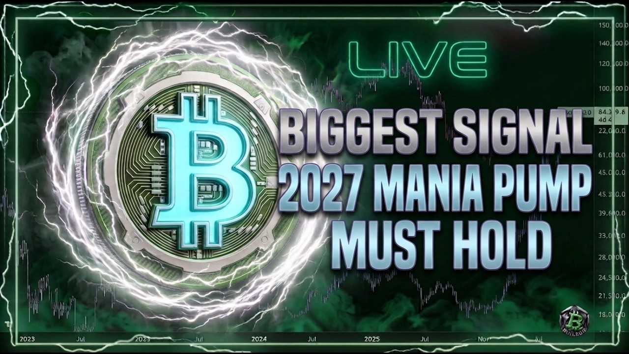 Bitcoin Correction To CEMENT New 2027 Bull Market - Bitcoin, Doge, MSTR and Crypto LIVE