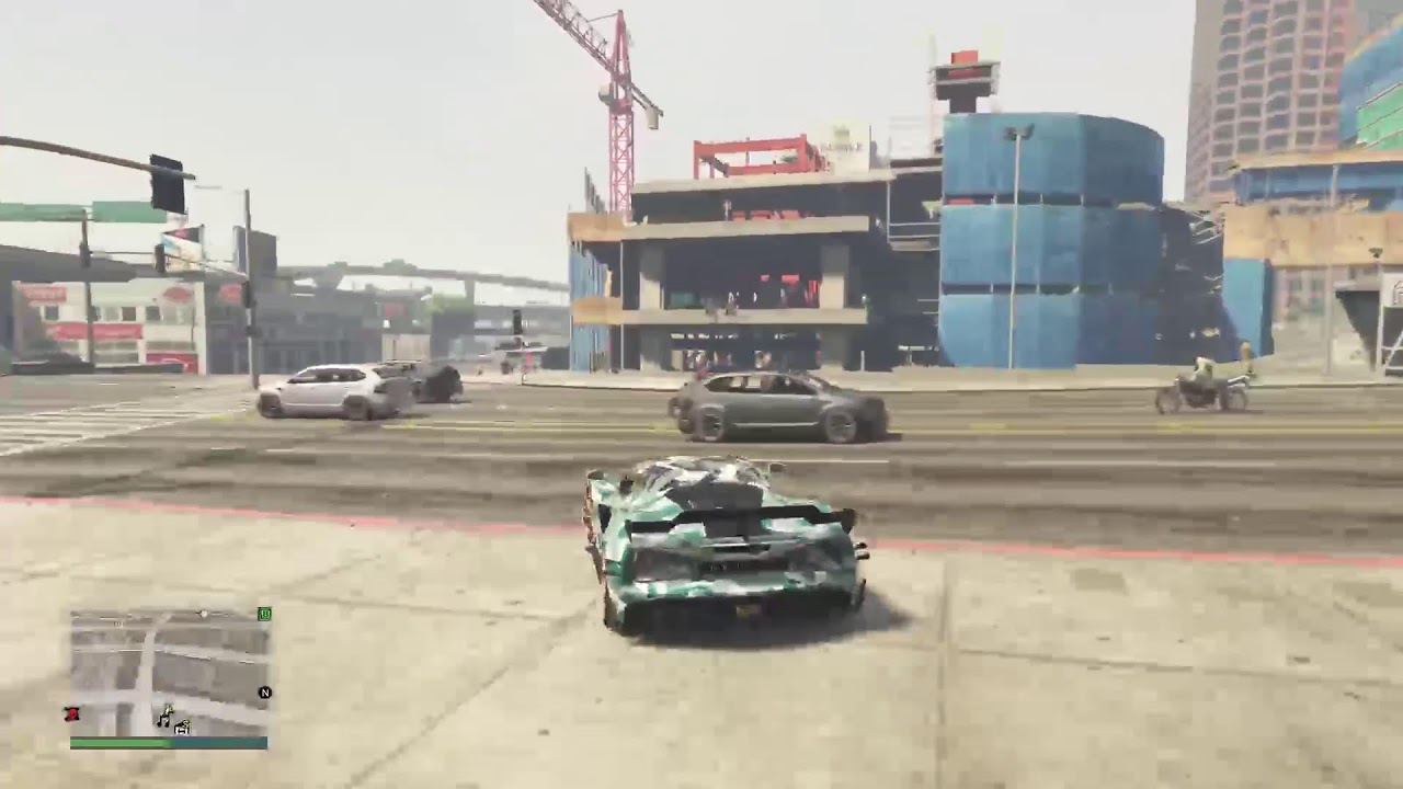 Doing random stuff in gta