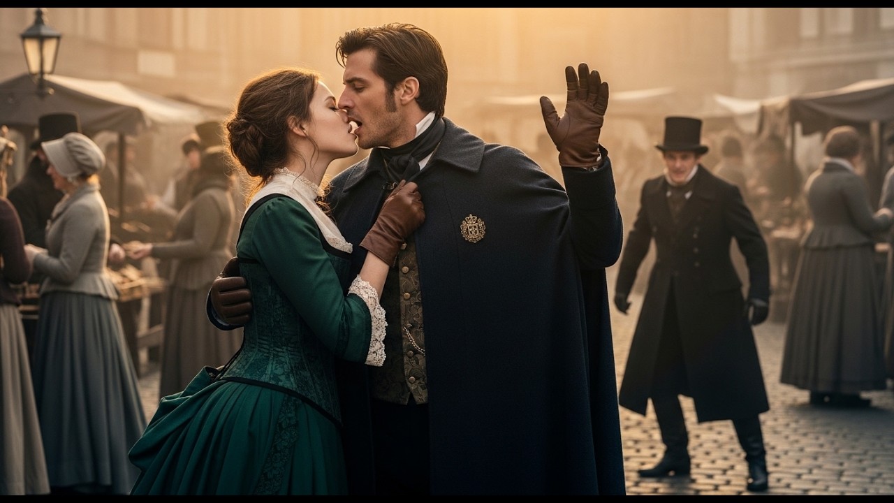 To Escape a Ruthless Stalker, She Kissed a Stranger in the Crowd — Not Knowing He Was the Duke in...