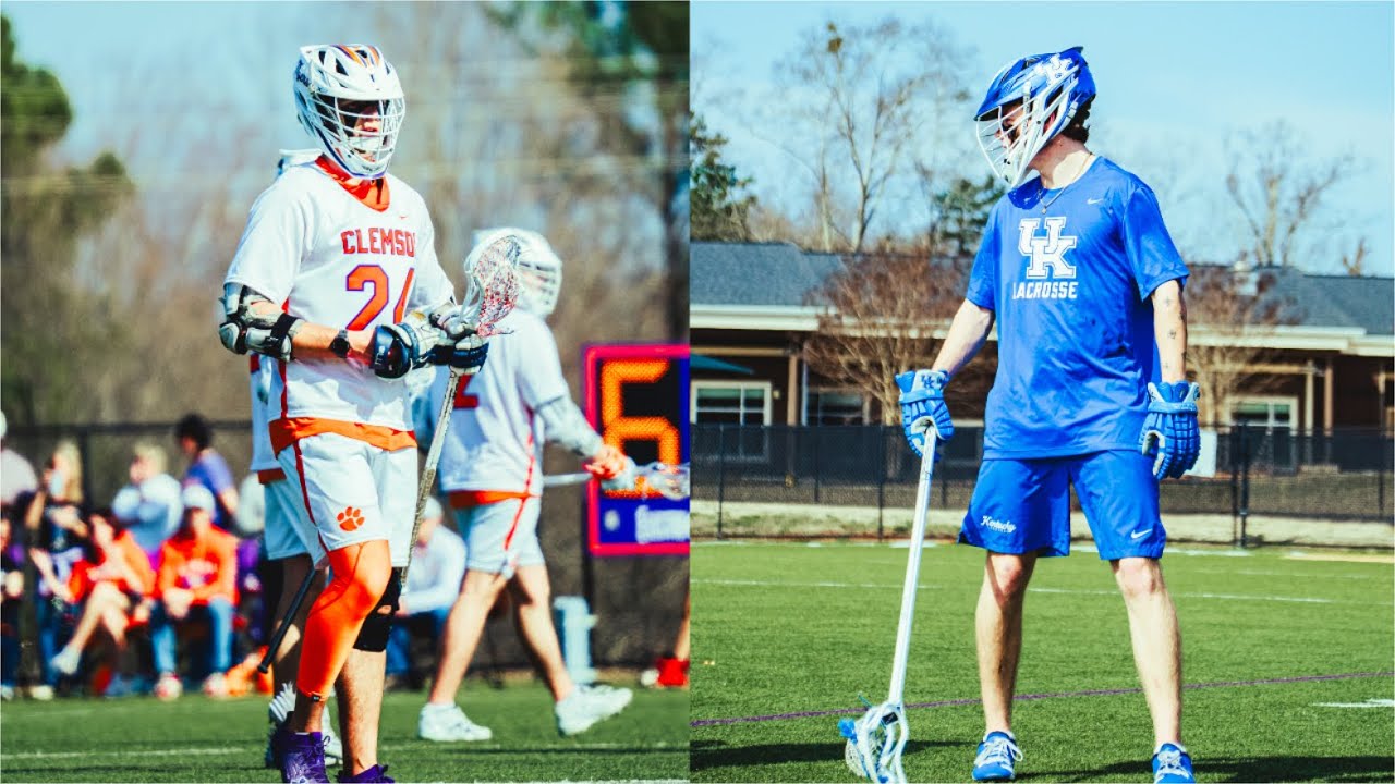 COLLEGE LACROSSE - CLEMSON VS KENTUCKY LACROSSE - D1 lacrosse 