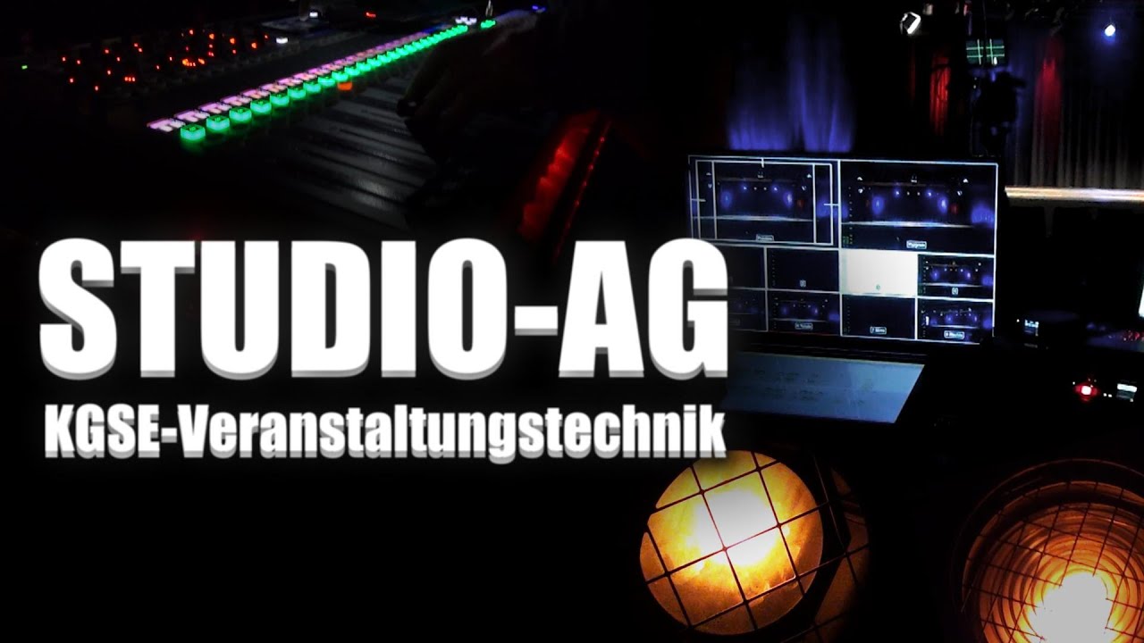 KGSE Elmshorn | Studio-AG f&uuml;r Licht, Ton & Kamera 🎬🎤 [Veranstaltungstechnik der Schule]