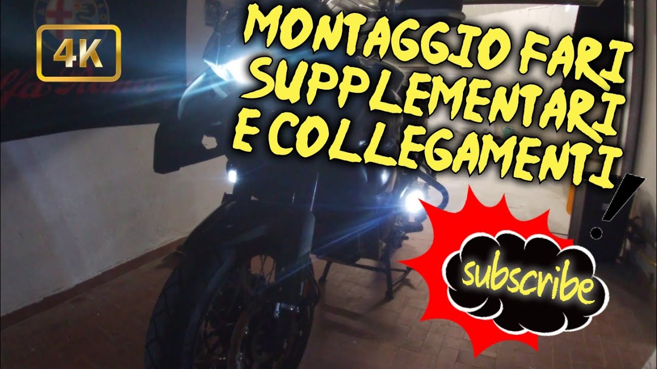 Tutorial Montaggio + Collegamenti Fari Supplementari su Benelli TRK 502X 2020 e Smontaggio Carena Sx