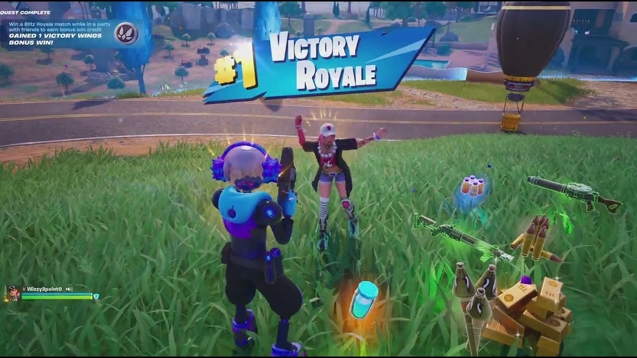 Playing fortnite with vexvr