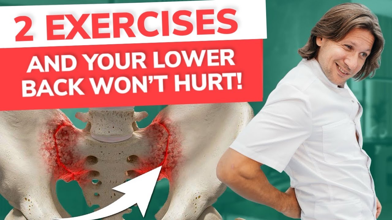 Tired of lower back PAIN? There is a solution! A couple of exercises and the pain will GO AWAY!