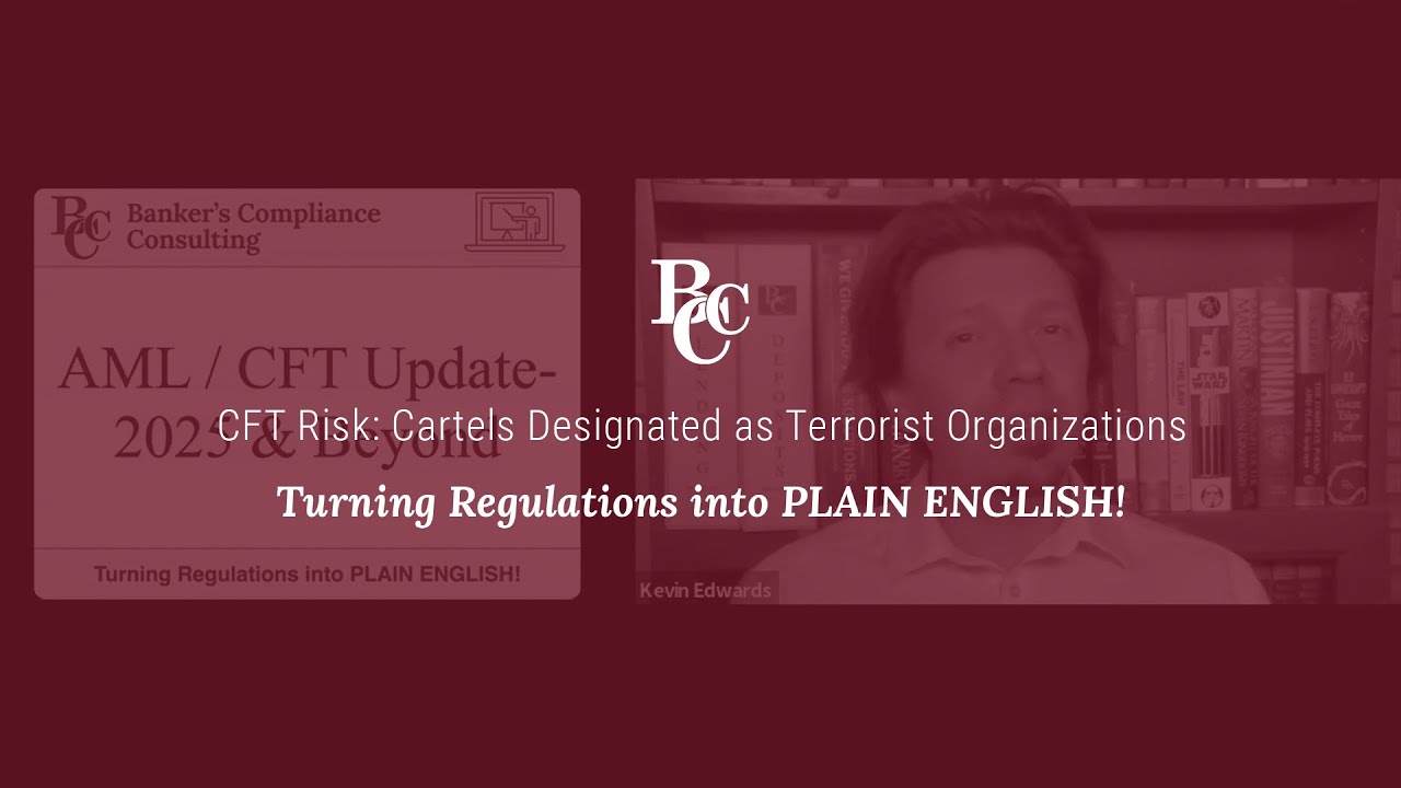 CFT Risk: Cartels Designated as Terrorist Organizations