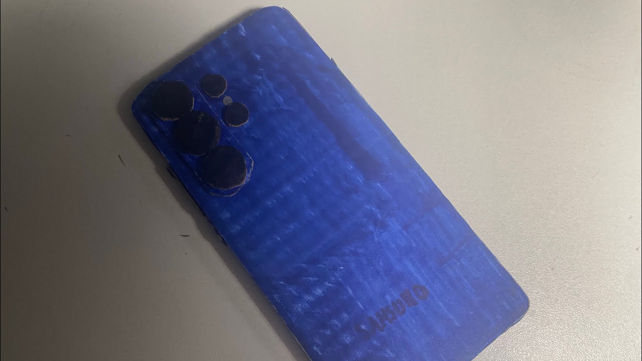 Samsung Galaxy s 26  Ultra из бумаги
