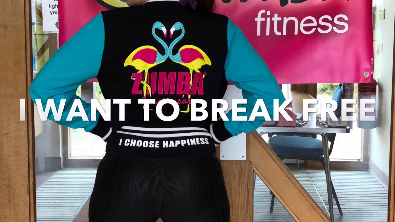 ‘I Want to Break Free’ Cumbia style routine for dance fitness class by Yvette Wooding