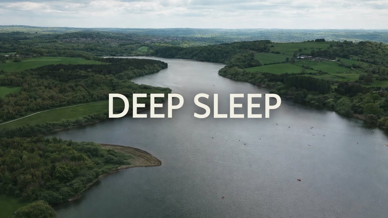 Fall Asleep Within an Hour | Relaxing Sleep Music with Water Footage