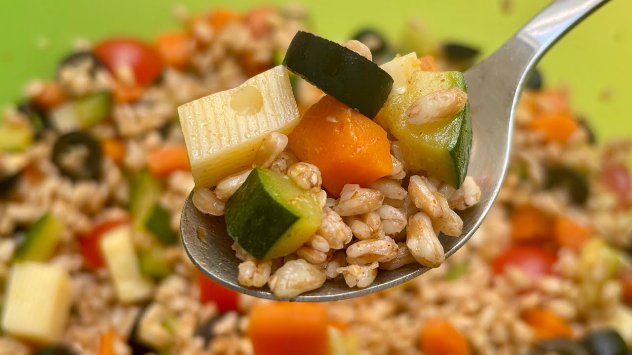 Farro con verdure | Fresca e colorata