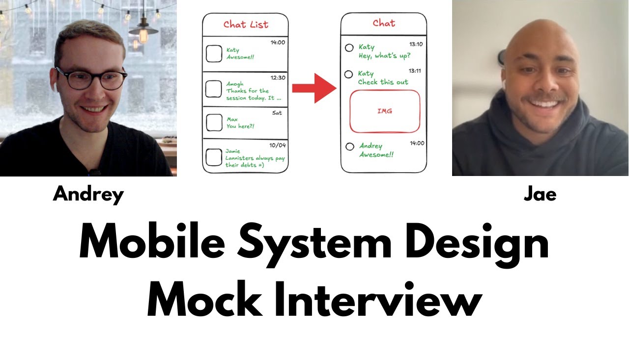 Design Messenger - Mobile System Design Mock Interview