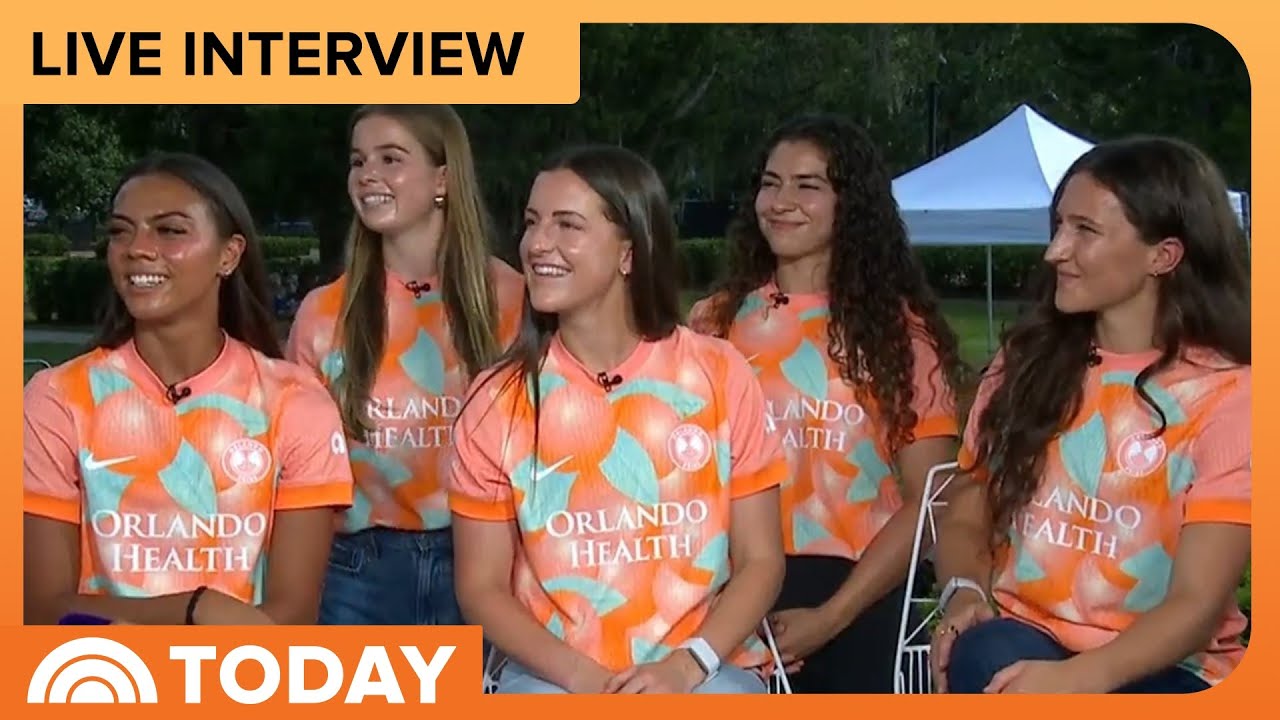 Orlando Pride soccer stars on being role models to young girls