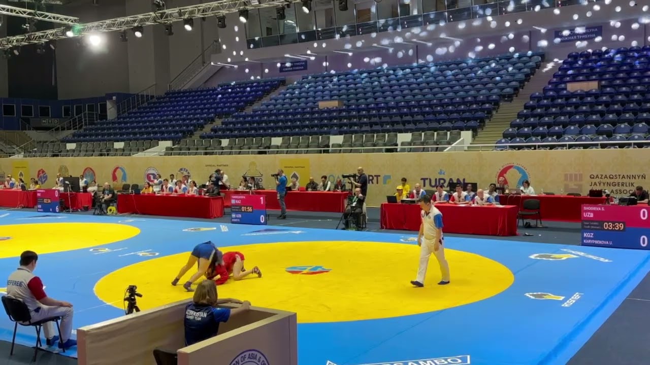 Shodiyeva Shaxrizoda Sambo bo'yicha Astana Shaxrida Osiyo Chempionatida 3 o'rin sobibasiga aylandi