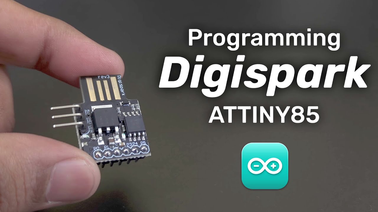 Program the Digispark ATTINY85 | Updated working method 2025