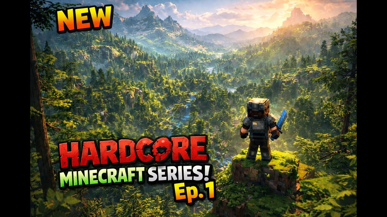 Hardcore Minecraft || Ep. 1 The Beginning || Longplay No Commentary