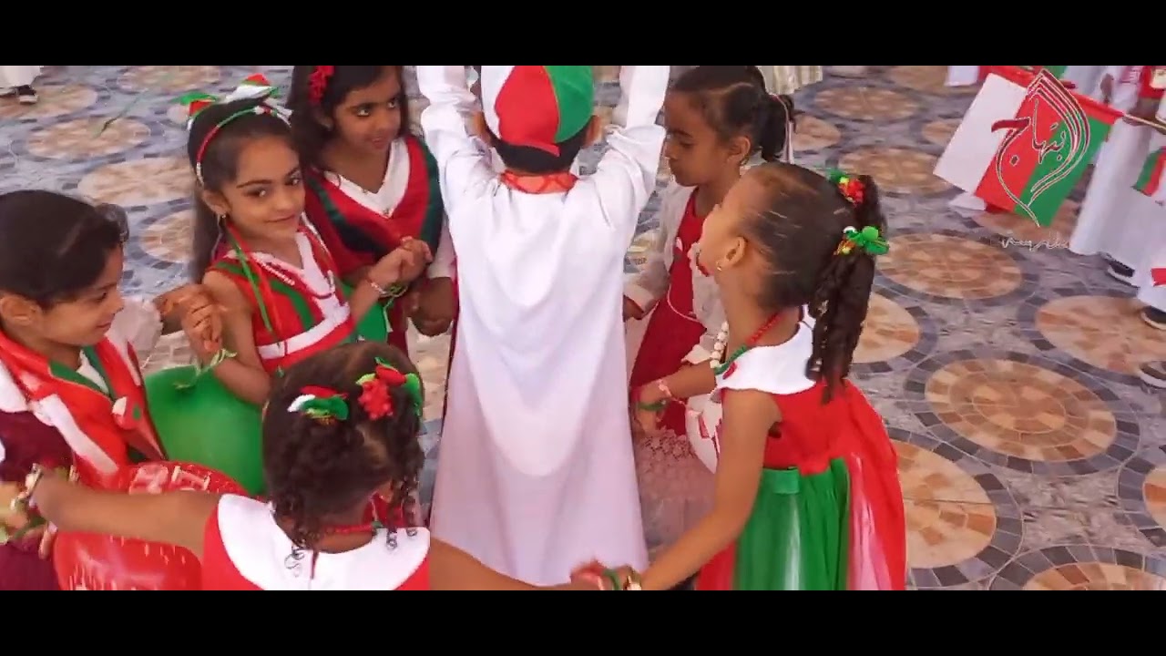 يا عمان العيد الوطني 52(مدرسة الابتهاج الخاصة )🤍♥️💚🇴🇲