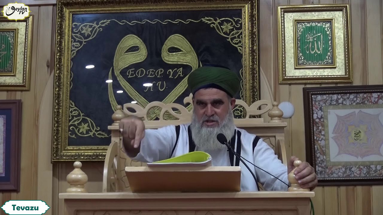 Şeyh Ahmet El Kadiri Tevazu