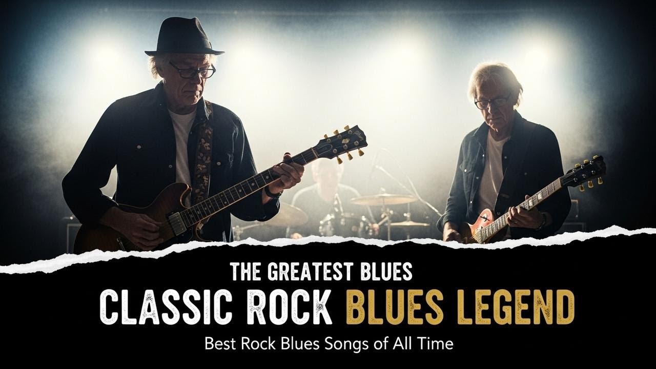 Jimi Hendrix, BB King, Muddy Waters, Eric Clapton, ZZ Top – Blues Rock Classics Mix