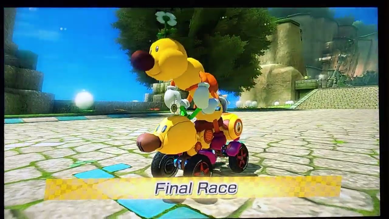 Mario Kart deluxe - Thwomp ruins - Nintento switch gameplay