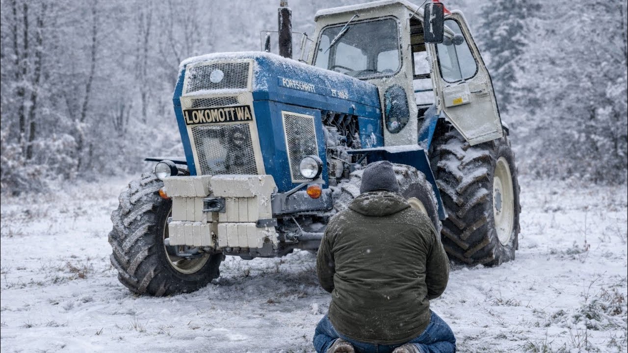 LOKOMOTYWA nie odpala chyba zamarzła PERKOZA też miał ciężko