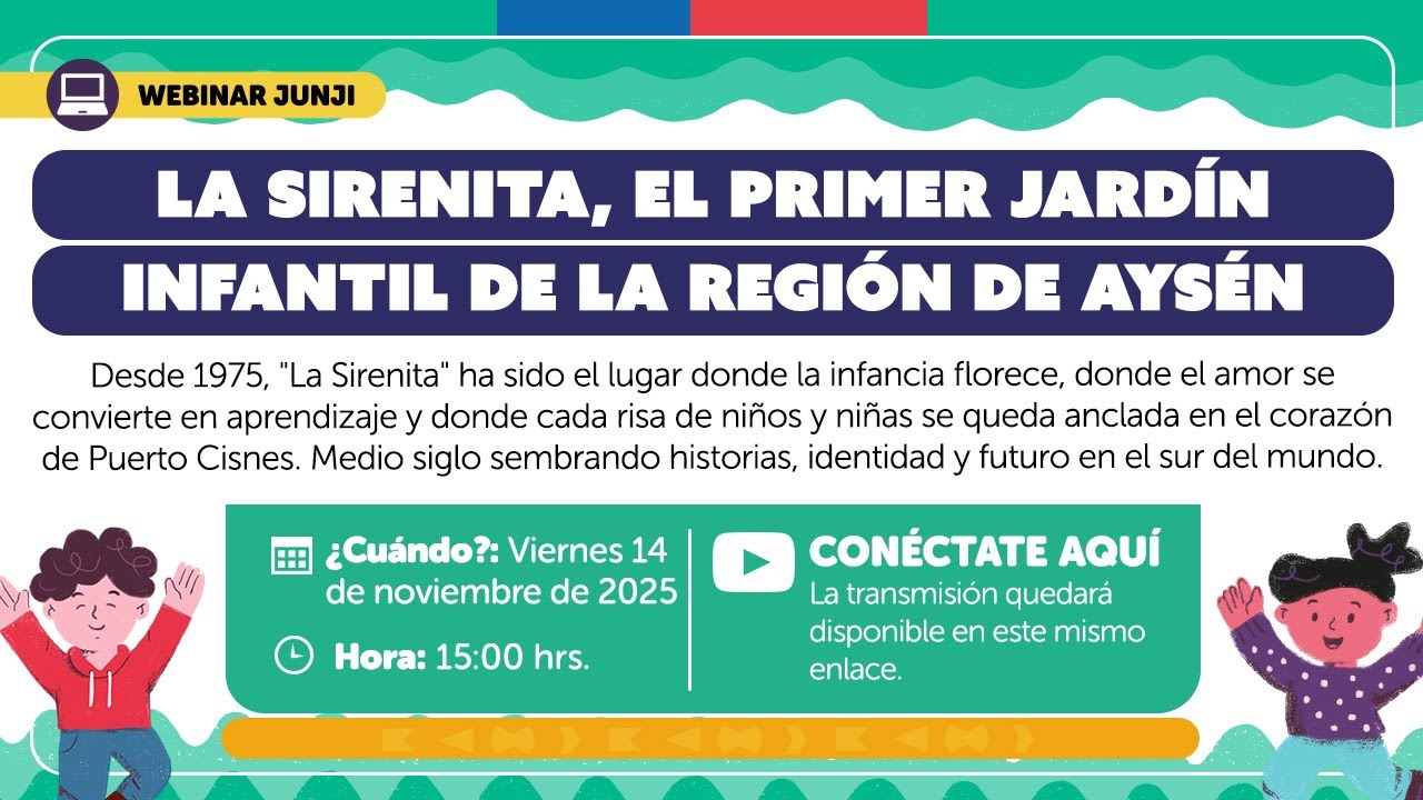 La Sirenita, el primer jardín infantil de la Región de Aysén 📱