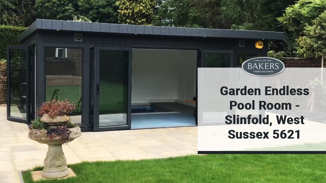 REF 5621 Endless Pool room in West Sussex by Bakers Timber Buildings