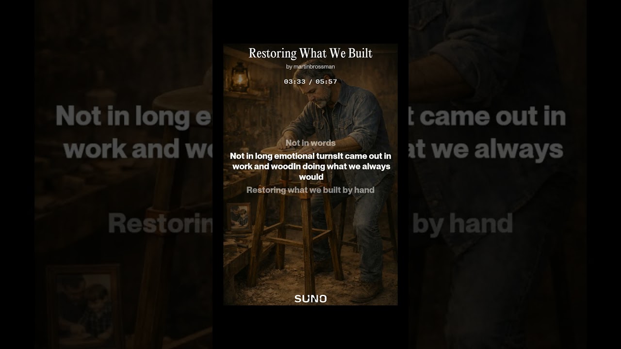 Restoring What We Built - Inspired by Taboo The Lost Codes of Men