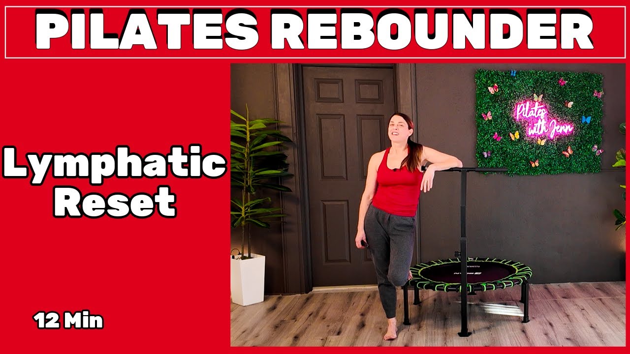 Lymphatic Drainage Rebounder Workout | Reduce Puffiness & Calm Your Body