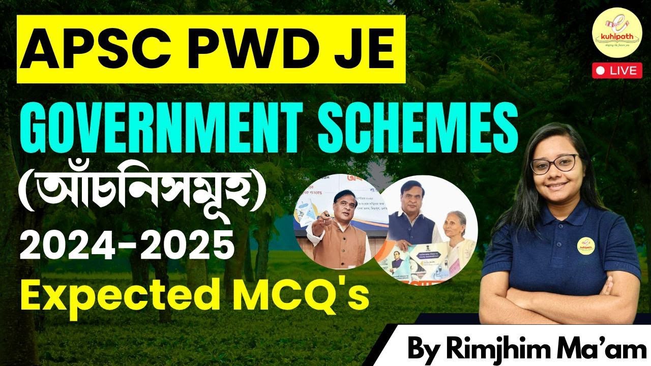 Government Schemes 2024-25 by Rimjhim Ma'am