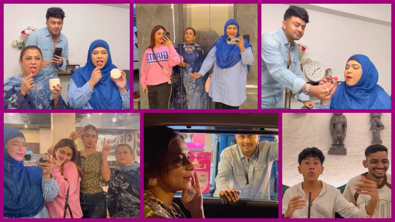 Mummy ka B’Day dinner treat by Anam❤️| Bhaijaan Mom aur maine kiya ek fun shoot| #family #familyvlog