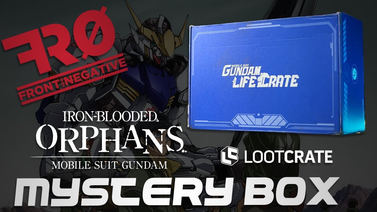 Loot Crate Mystery Gundam Life Crate 3 Unboxing and Review