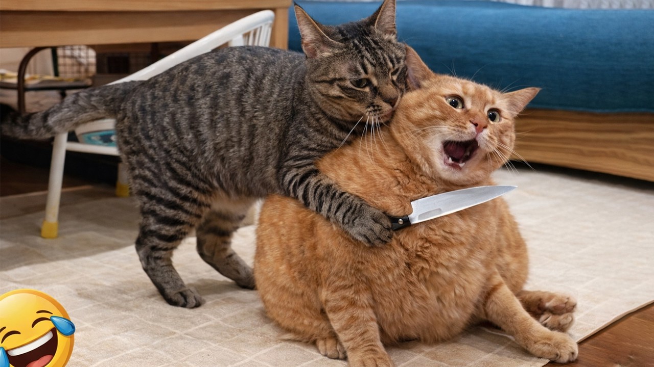 Funniest Cat Compilation🐈😆- TRY NOT TO LAUGH