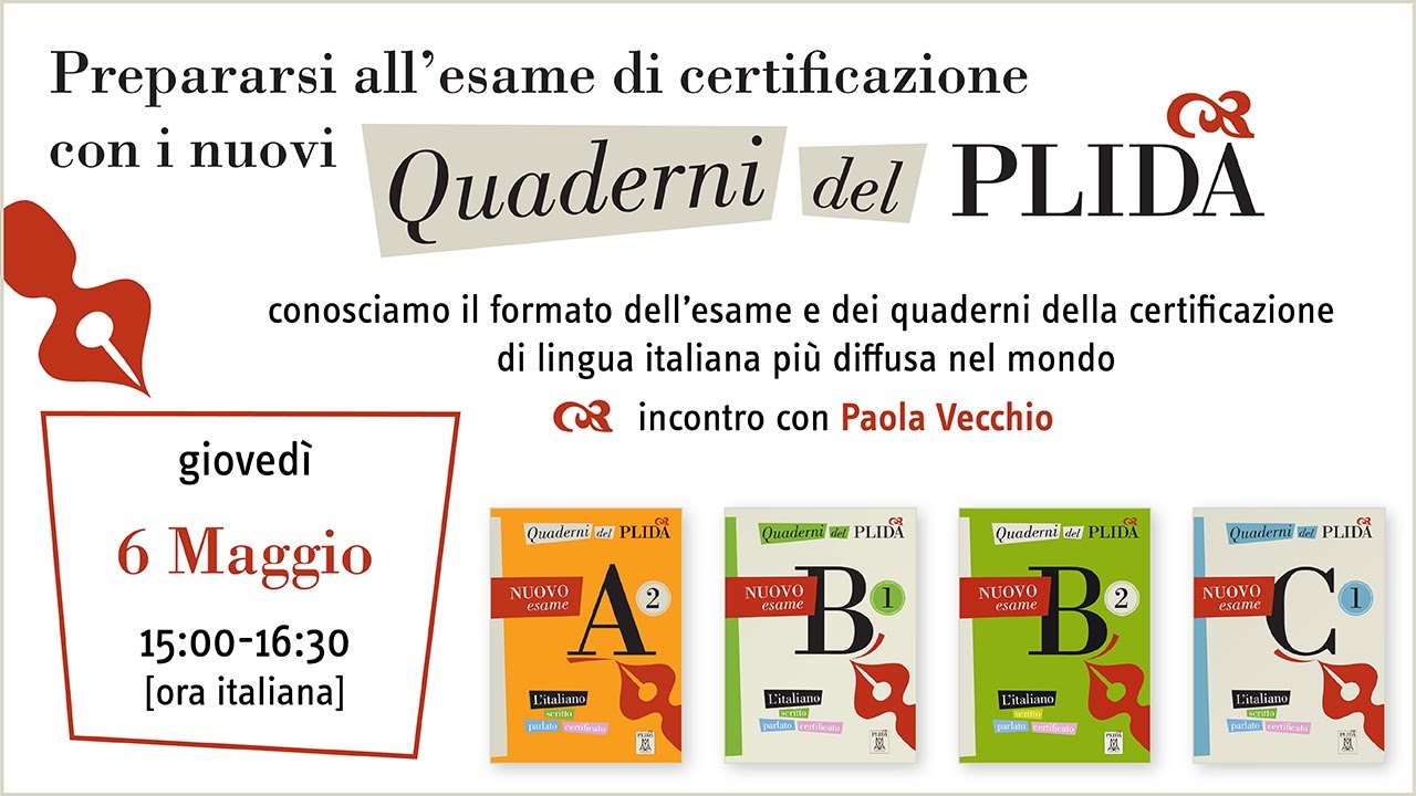 Prepararsi all'esame di certificazione con i nuovi quaderni del PLIDA