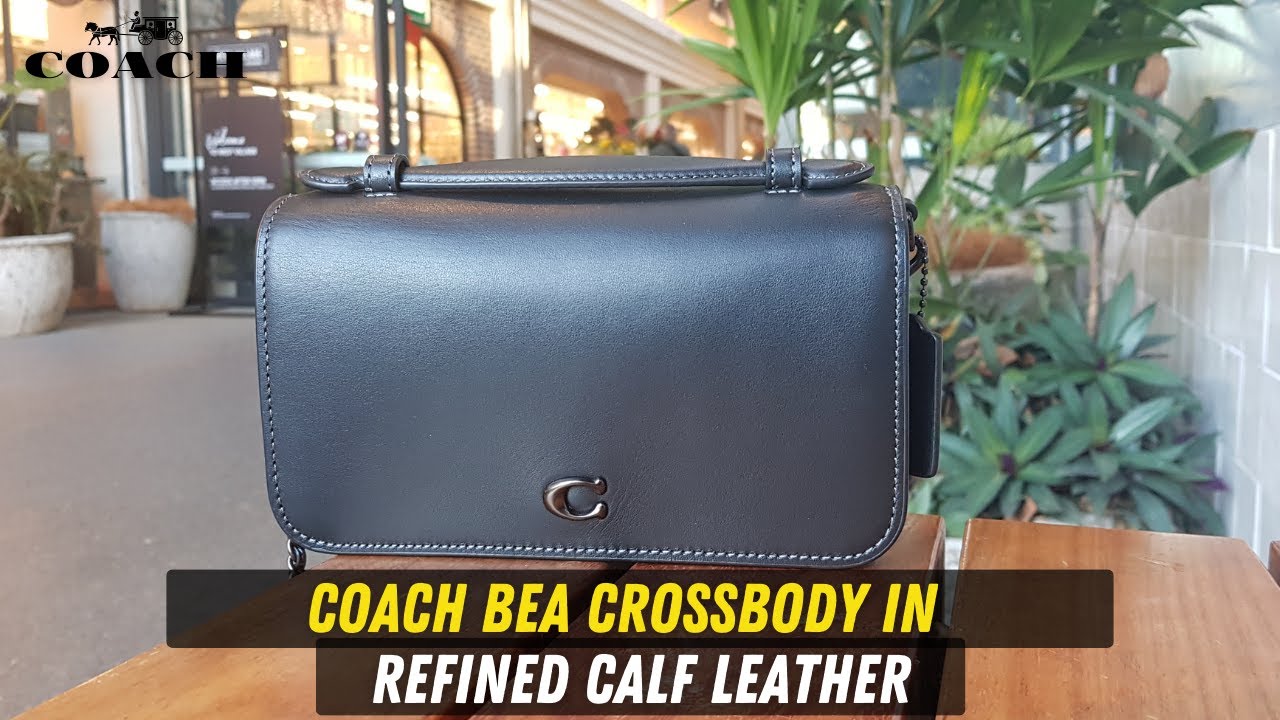 COACH BEA CROSSBODY IN REFINED CALF LEATHER | HONEST FULL REVIEW + WHAT FITS + MOD SHOTS | #coach
