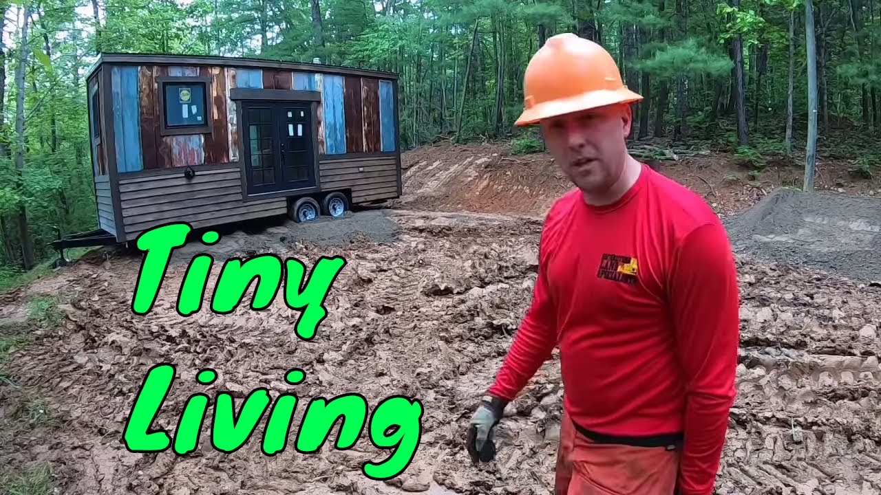 How To Grade With An Excavator-Tips and Tricks-Grading For Tiny House