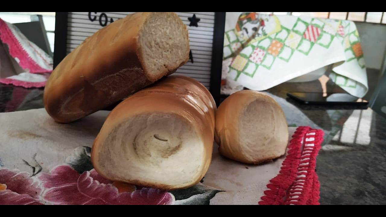 Pão Vegano Com Fermento De Farinha De Arroz