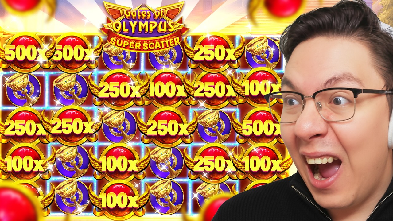THE HOTTEST EVER GATES OF OLYMPUS SUPER SCATTER SESSION!