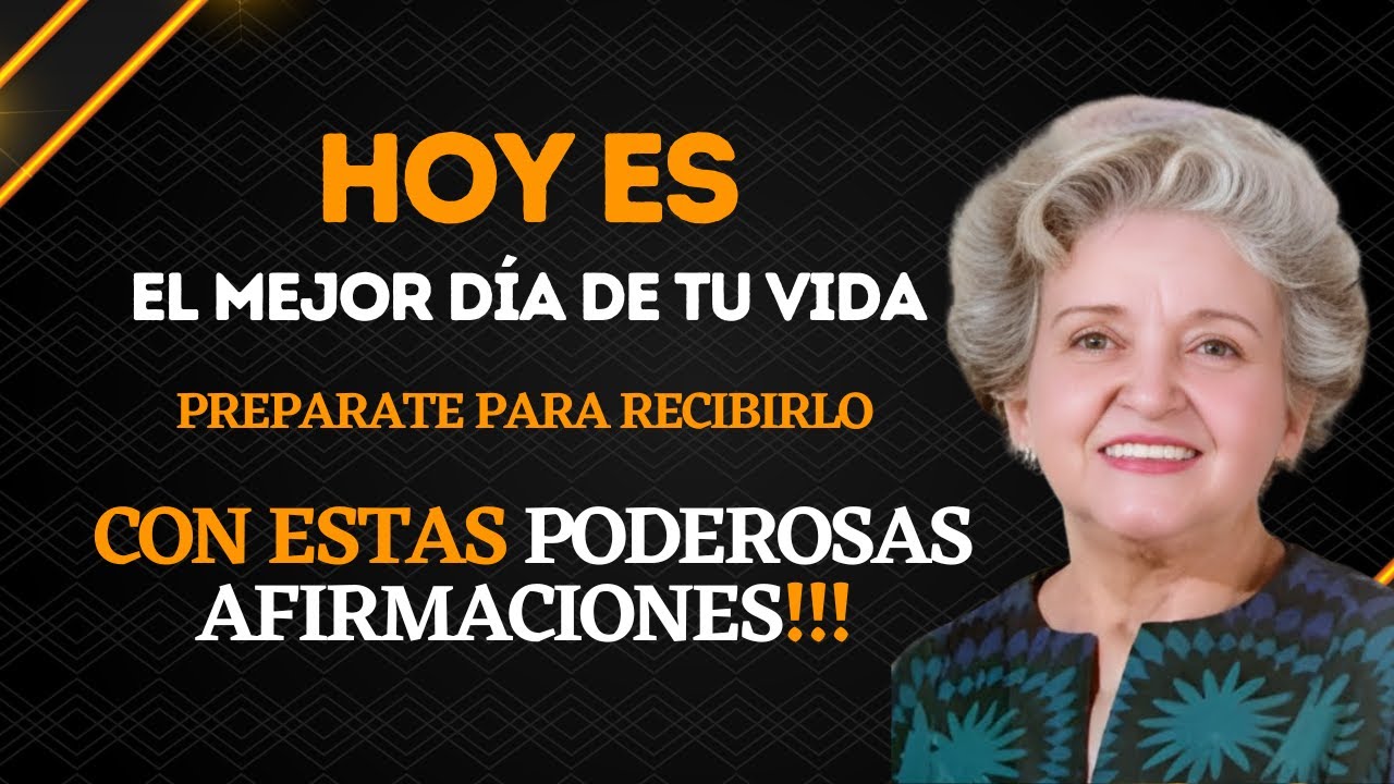 🙏COMIENZA TU DIA CON ESTAS PODEROSAS AFIRMACIONES- CONNY MENDEZ- YO SOY ABUNDANCIA ILIMITADA