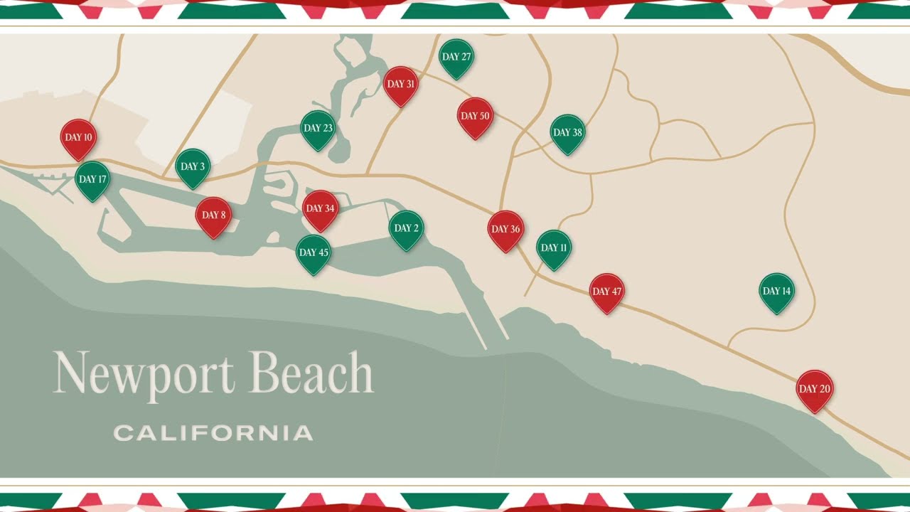 Experience 50 Days of Festive Fun this Holiday Season in Newport Beach, CA