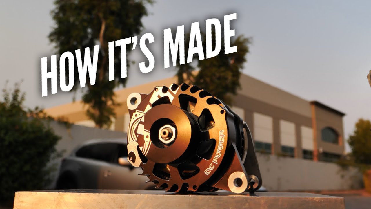 My NEW Alternator is a piece of art. I tour DC Power.