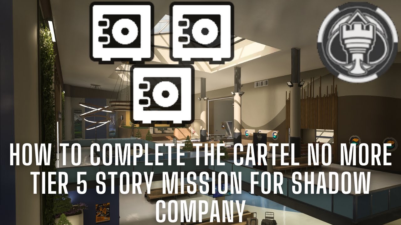 How To Complete the CARTEL NO MORE Tier 5 Story mission for Shadow Company | DMZ Season 6