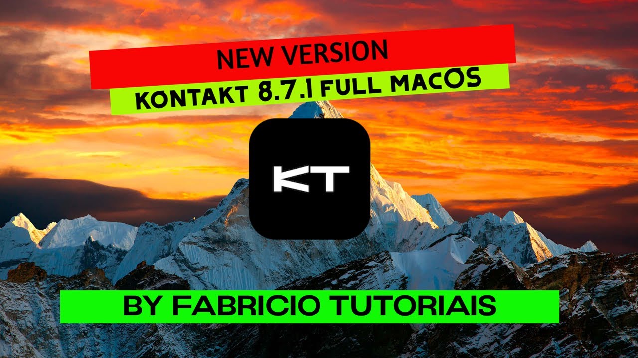 Kontakt 8.7.1  Full macOS