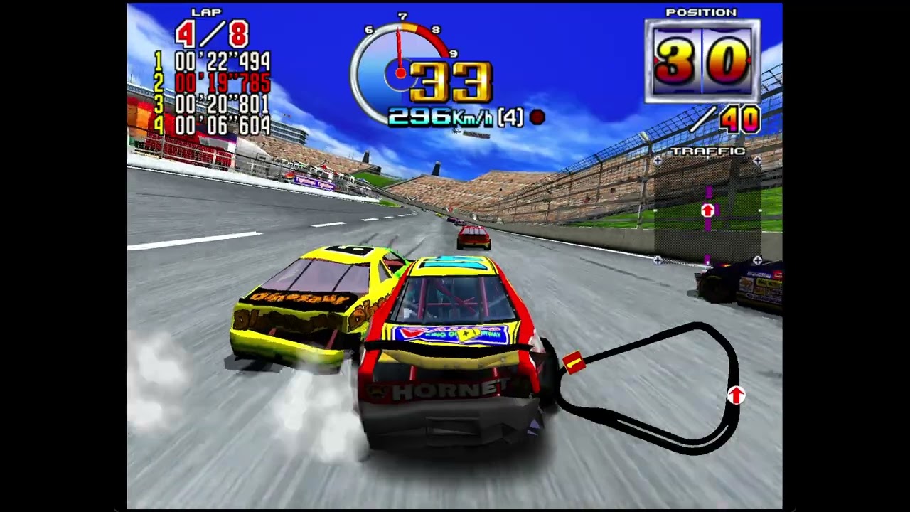 how not to drive the hornet classic - Daytona USA 2
