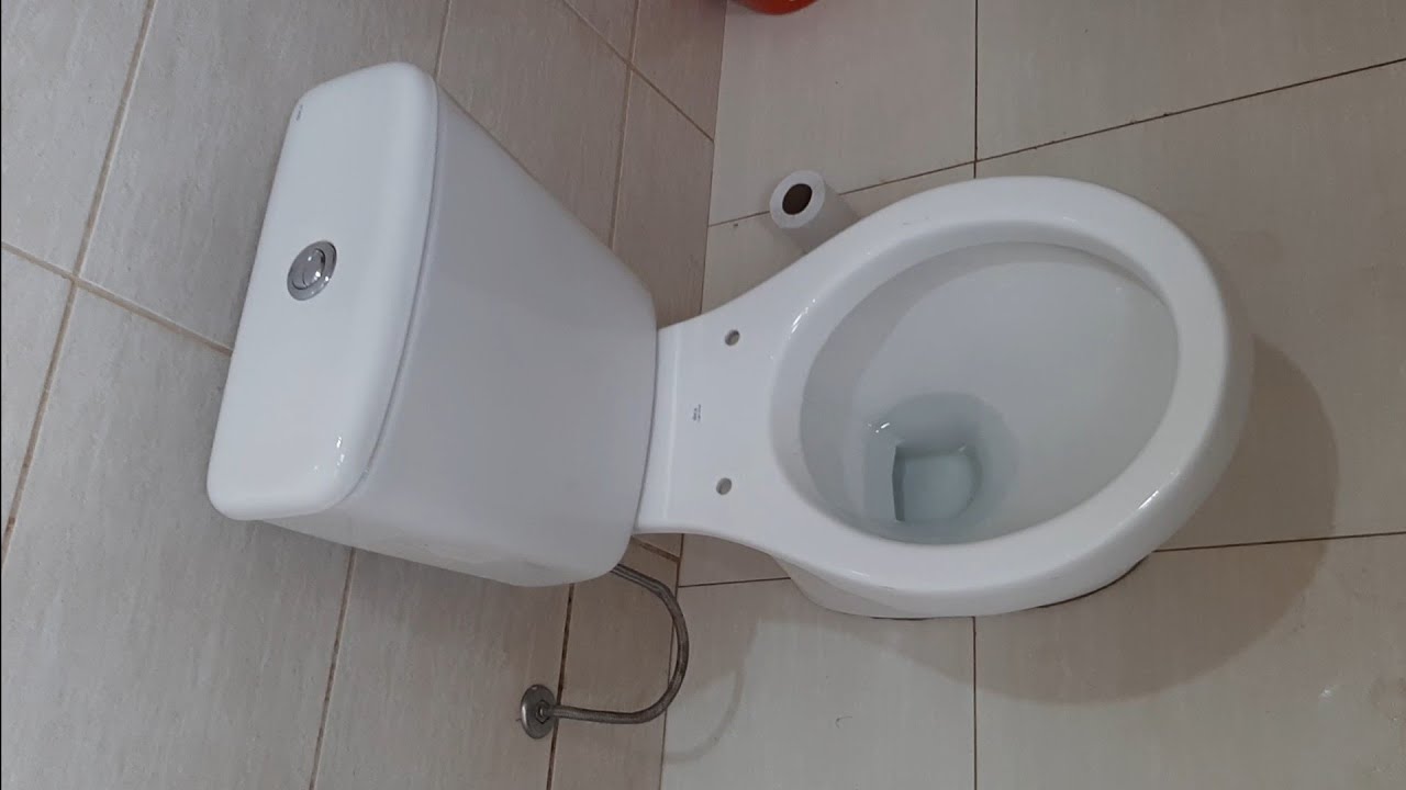 Vaso sanitário DECA Ravena (6.0Lpf) com caixa acoplada de duplo acionamento. modelo novo 2022/2023