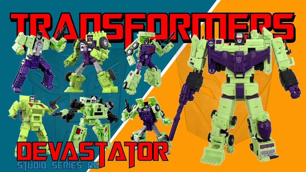 Studio Series Constructicons forms Devastator