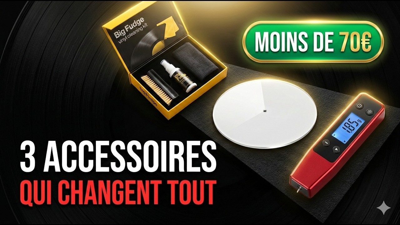 3 Accessoires Vinyle Qui Changent Tout (Moins de 70€)