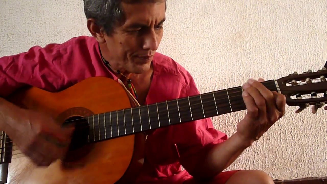 como tocar y cantar con la guitarra la cancion  la anaconda